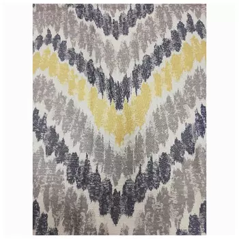 штора блэкаут Belezza Radiance, 160х270 см, серо-желтая