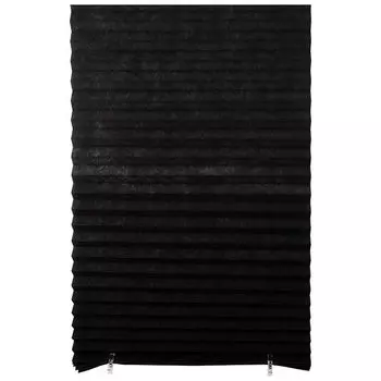 штора-плиссе РЫЖИЙ КОТ Scandi 120x180см черная, арт.109168