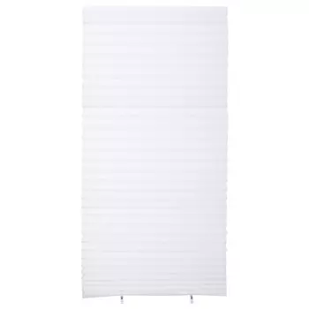 штора-плиссе РЫЖИЙ КОТ Scandi блэкаут 60x180см белая, арт.106824