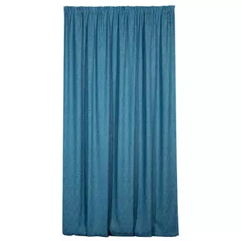 штора портьерная на шт.ленте DAILY BY T Ролан димаут 200х270см синяя, арт.1027.00116