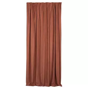 штора портьерная на шт.ленте DAILY BY T Корф замша 200х270см коричневая, арт.1027.00105