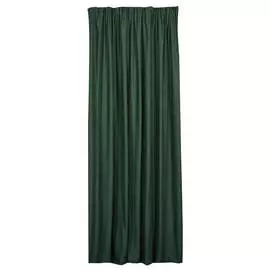штора портьерная на шт.ленте DAILY BY T Корф замша 200х270см зеленая, арт.1027.00107