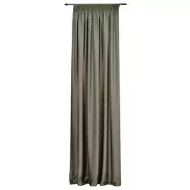 штора портьерная на шт.ленте FOR TO Camaleonte тафта 200х265см серая, арт.244/29