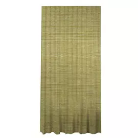 штора портьерная на шт.ленте FOR TO Campo жаккард 135х180см зеленая, арт.2120_50