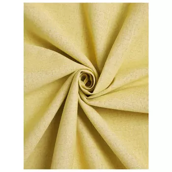 штора портьерная на шт.ленте SANPA Джеси рогожка-блэкаут 200х270см желтая, арт.TR019128