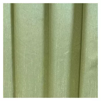 штора портьерная на шт.ленте ТАС тафта 200х280см зеленая, арт.GS3365