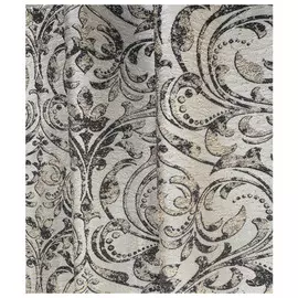 штора портьерная на шт.ленте ТАС жаккард 200х270см серая/бежевая, арт.GS3269