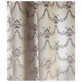 штора портьерная на шт.ленте ТАС жаккард 200х280см бежевая, арт.GS3257