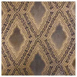 штора портьерная на шт.ленте ТАС жаккард 200х280см коричневая/серая, арт.GS3063