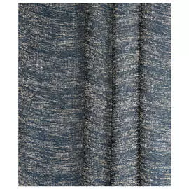 штора портьерная на шт.ленте ТАС жаккард 200х280см синяя, арт.GS3219