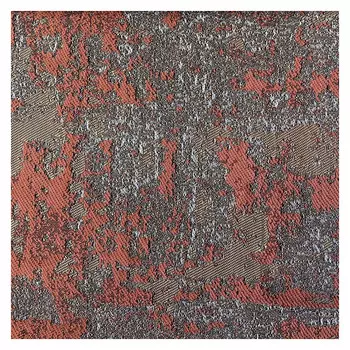 штора портьерная на шт.ленте ТАС жаккард 200х280см терракотовая, арт.GS3412