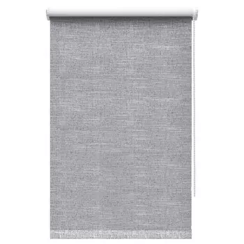 штора рулонная DECOFEST Каролина блэкаут 80х160см серая, арт.155.419