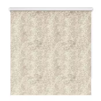 штора рулонная DECOFEST Марбл блэкаут 60х160см бежевая, арт.152.215