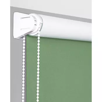 штора рулонная GARDEN Gammara блэкаут 60x170см зеленая, арт.539133060/170смV40