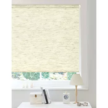 штора рулонная GARDEN Лен светопроницаемая 140x170см натуральная, арт.537692140x170V1