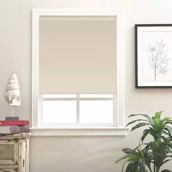 штора рулонная GARDEN Stars светопроницаемая 60x170см темно-бежевая, арт.W1985060x170V707