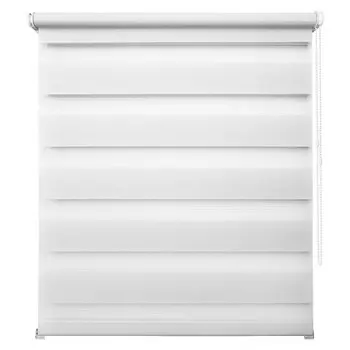 штора рулонная Канзас день/ночь 70х160см белая, арт.ТО.8920.070х160