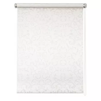 штора рулонная УЮТ Дельфы 80х175см белая, арт.ТО.8259.080х175