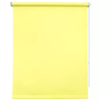 штора рулонная УЮТ Плайн светопроницаемая 48х175см светло-желтая, арт.2138778