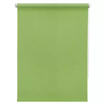 штора рулонная УЮТ Шантунг светопроницаемая 120х175см зеленая, арт.2130633
