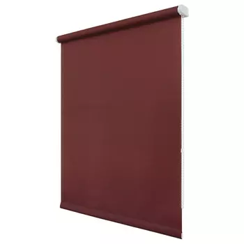 штора рулонная УЮТ Шантунг светопроницаемая 70х175см красная, арт.2129760