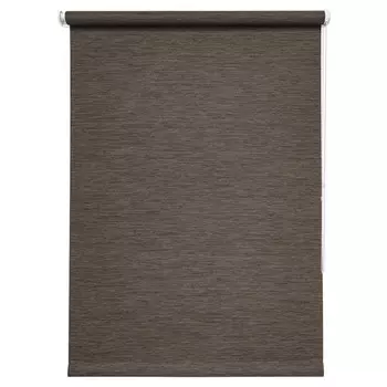 штора рулонная УЮТ Техас светопроницаемая 60х175см шоколад, арт.2129836
