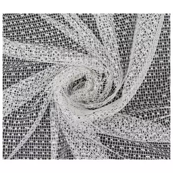 штора тюлевая на шт.ленте AMORE MIO сетка 250х260см белая, арт.92849