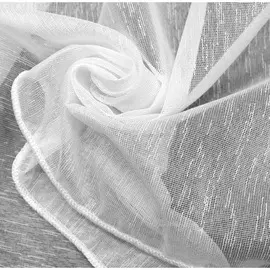 штора тюлевая на шт.ленте AMORE MIO сетка 300х270см белая, арт. 17588