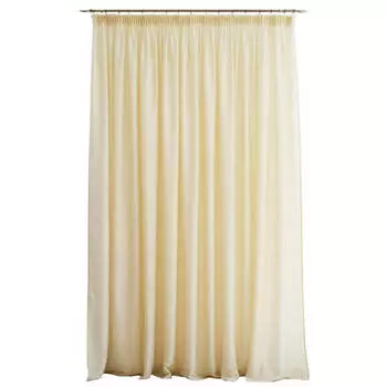 штора тюлевая на шт.ленте FOR TO Perche вуаль 300х265см кремовая, арт.524_02