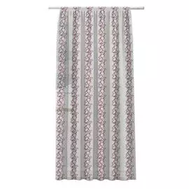 штора тюлевая на шт.ленте FOR TO Macrame органза 300х265см розово-персиковая, арт.167/42