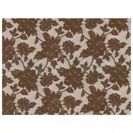 штора тюлевая на шт.ленте FOR TO Oksa кружево 300х265см коричневая, арт.161/23