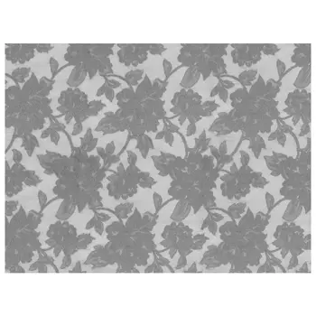 штора тюлевая на шт.ленте FOR TO Oksa кружево 300х265см серая, арт.161/61