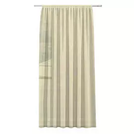 штора тюлевая на шт.ленте FOR TO Paje вуаль 300х265см бежевая, арт.2046/22