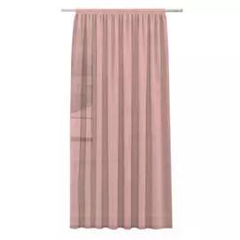 штора тюлевая на шт.ленте FOR TO Paje вуаль 300х265см розовая, арт.2046/31