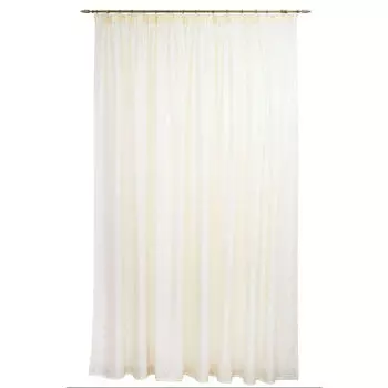 штора тюлевая на шт.ленте FOR TO Risata органза 300х265см молочная, арт.561_01