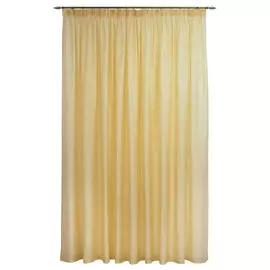 штора тюлевая на шт.ленте FOR TO Risata органза 300х265см золотая, арт.561_04