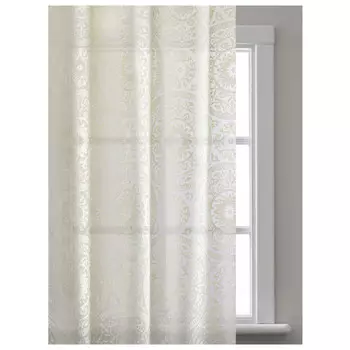 штора тюлевая на шт.ленте PIKAMO сетка 250x280см белая, арт.С 1331-W2277 V1