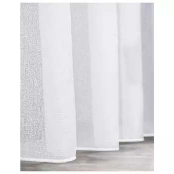 штора тюлевая на шт.ленте SANPA Кэнди под батист 300х270см белая, арт.HP10779/1/1E