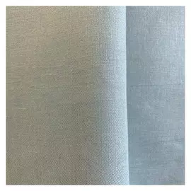 штора тюлевая на шт.ленте ТАС лен 300х280см голубая, арт.GS3438