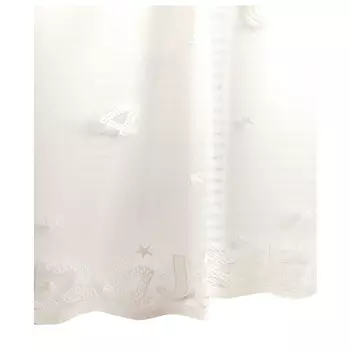 штора тюлевая на шт.ленте ТАС сетка 300х280см белая, арт.GS3488