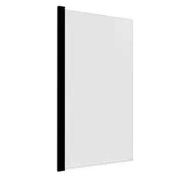 шторка для ванны TRITON Соло-Блэк 75х140см алюминий черный