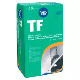 штукатурка цементная KIILTO TF универсальная 25кг, арт.T6210.025K