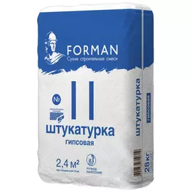 штукатурка гипсовая FORMAN 11 28кг, арт.Н0000013076