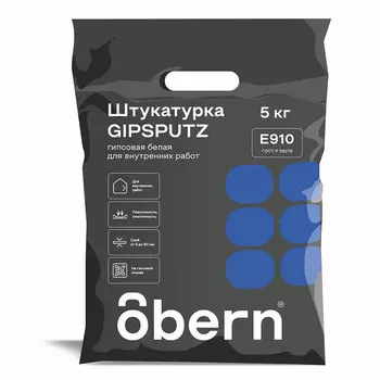 штукатурка гипсовая GIPSPUTZ OBERN 5кг