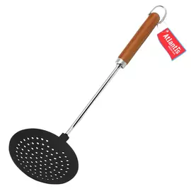 шумовка ATLANTIS 35,5см нерж.сталь, дерево, пластик