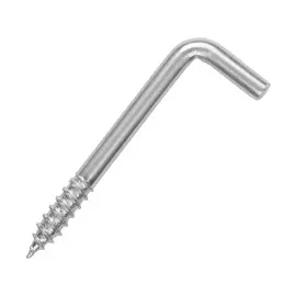 шуруп-крюк L-образный 6х100мм 2шт