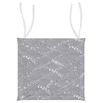 сиденье для стула VEROSSA 40х40см серое, арт.765916