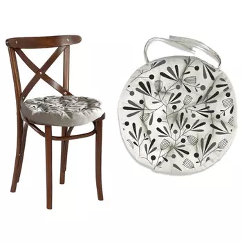 сиденье для стула Ягодки D40см серое, арт.СО-Ягодки