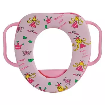 сиденье для унитаза детское OFELIS Принцесса с ручками пластик