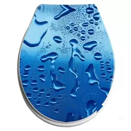 сиденье для унитаза Капли пластик